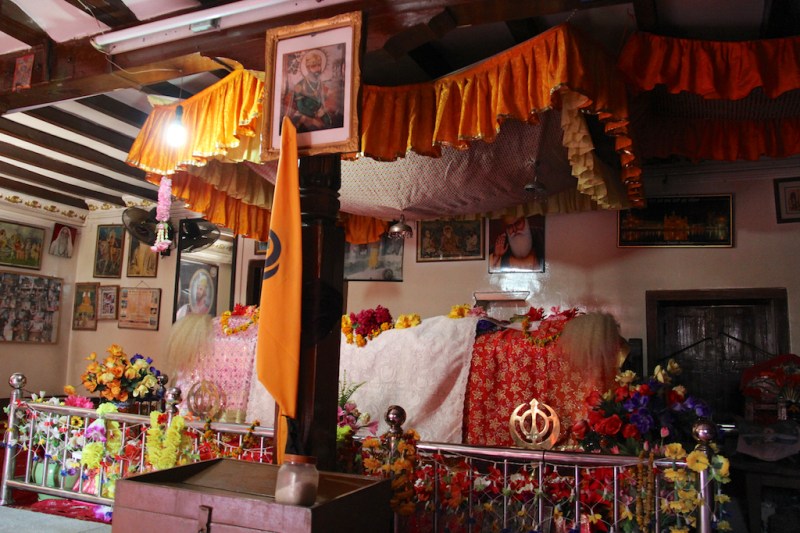 The Guru Granth Sahib at the Guru Nanak Muth