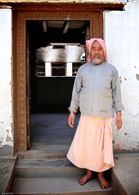 The Gyani seeing me off